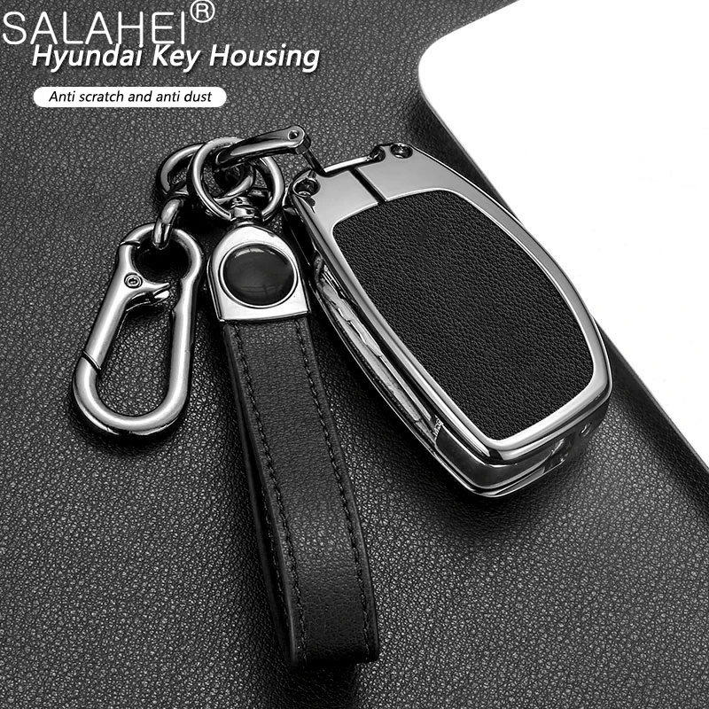 Car Remote Key Case Cover Shell Fob For Hyundai Solaris Creta IX25 Kona Tucson Sonata FE I40 Elantra IX35 I20 IX45 HB20 Accent