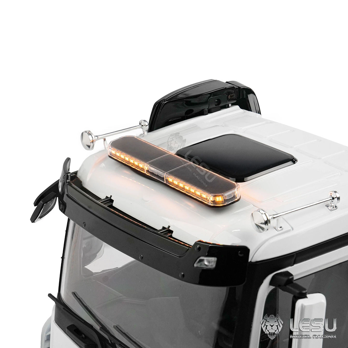 LESU 1/14 Truck For Tamiya Trailer LED Multi color Mode Metal Engineering Vehicle Warning Light S-1324
