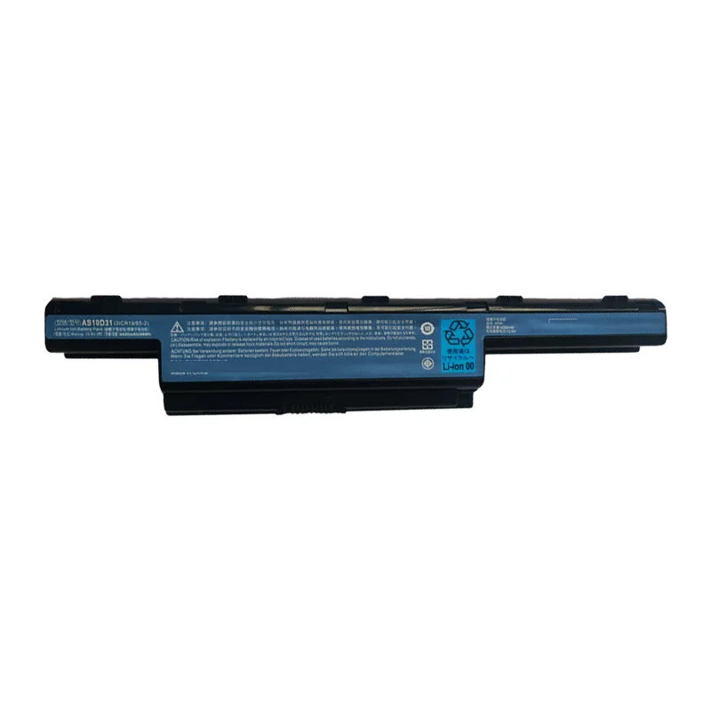 High Capacity 4400mAh 10.8V Replacement Laptop Battery For Acer Aspire V3 Series AS10D31 AS10D51 AS10D61 AS10D71