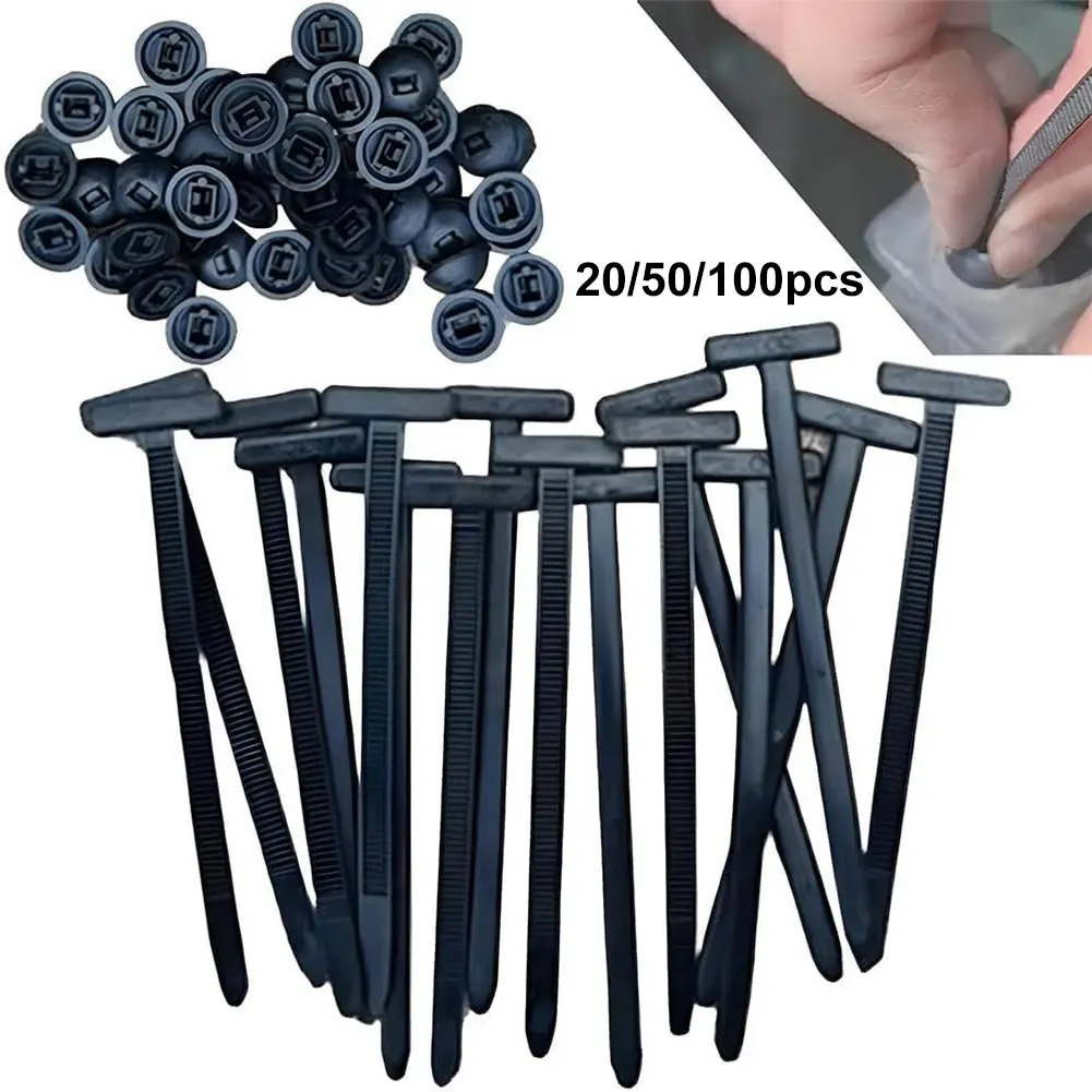 Nylon Heavy Duty Zip Ties Self-Locking Universal Cable Tie Buckle Fastening Strap for Car Repair Home & Office