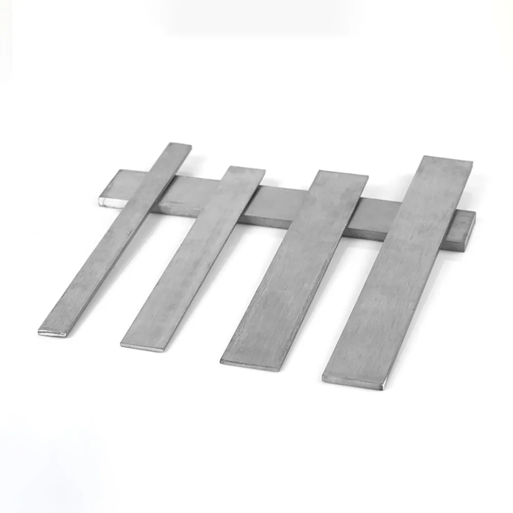 1Pcs 5mm Thickness 316 Stainless Steel Bar Plate Rod Width 10/15/20/25/30/40/50/60/80mm Length 100mm 200mm 300mm 500mm Flat Bar