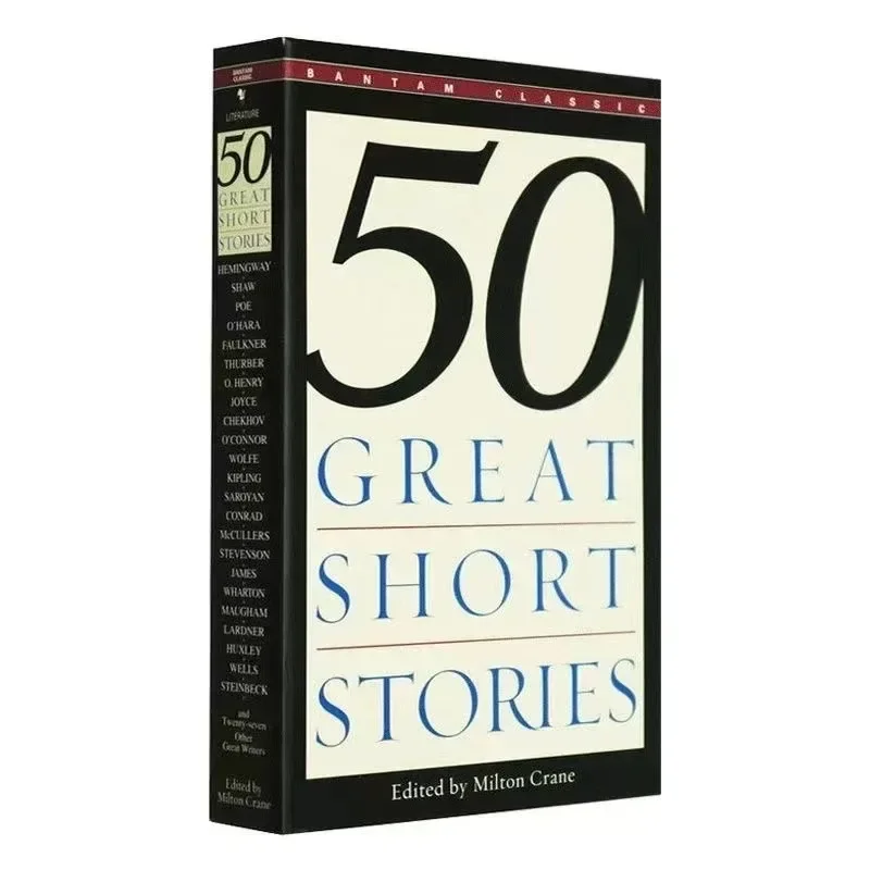 

50 Great Short Stories Adult English Reading Classic Literature Books The Best Short Story in The World Milton Crane