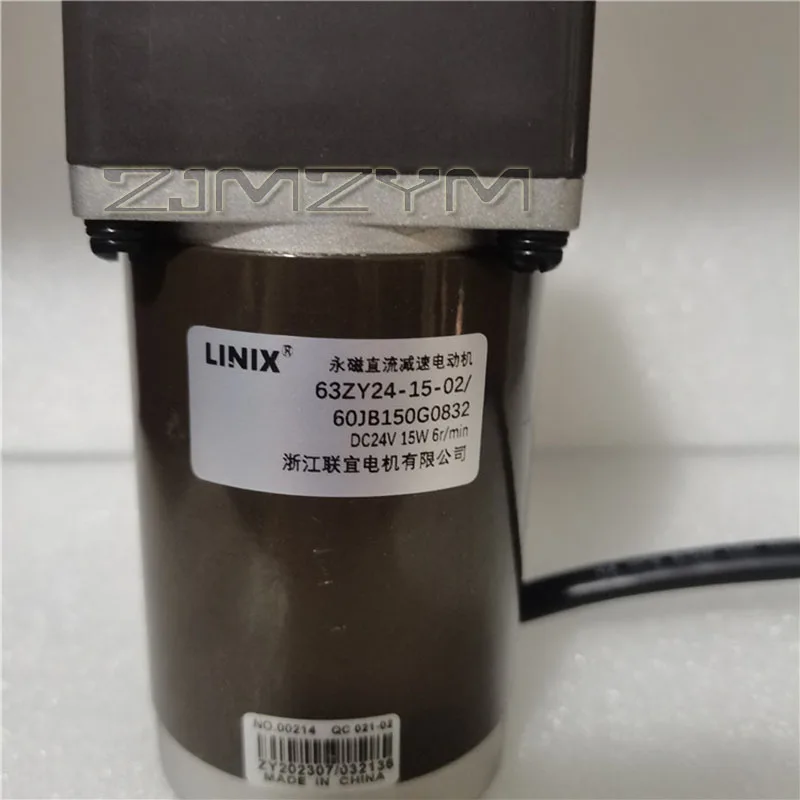 24V 15W Dining Table Motor 60JB150G0832 63ZY24-15-02Luxury Permanent Magnet DC Reduction Motor With Deceleration Device редуктор