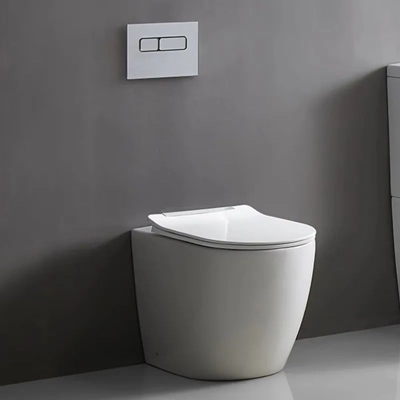 European Quality Watermark Certified Wall Mounted Ceramic Toilet Bidet Modern Design Water Saving Concealed Tank Gravity S-trap