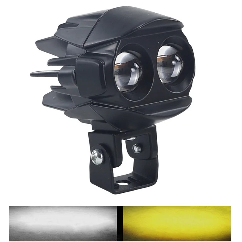 Motorcycle Electric Vehicle LEDSpotlight Accessories External Lens Strong Light Super Bright Bright Light Far and Near Headlight