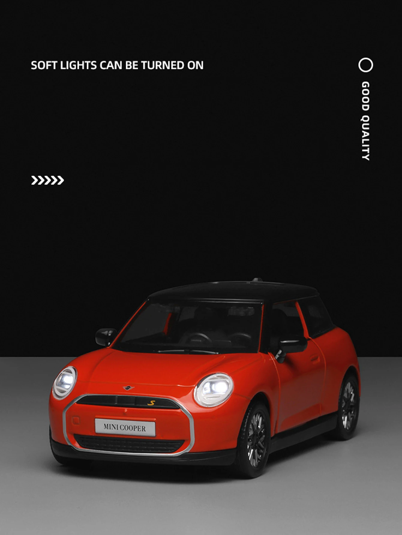 1:28 Simulation Zinklegierung BMW MINI Cooper, statisches Modell, Sammlerstück-Geschenkauto aus Metall