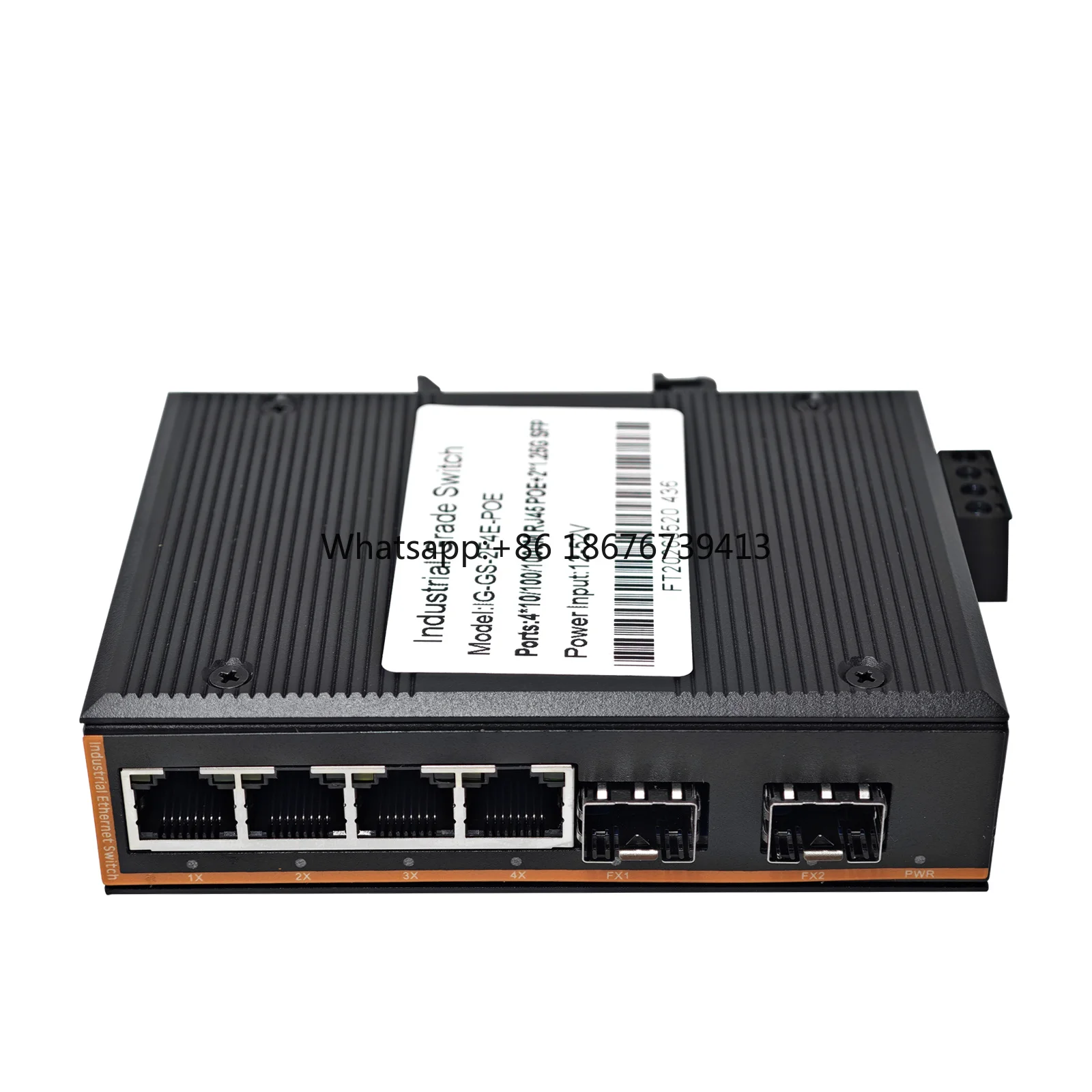 Factory Price Industrial Gigabit Switch Industrial 2 Optical 4 Industrial Network Switch for Industry Network