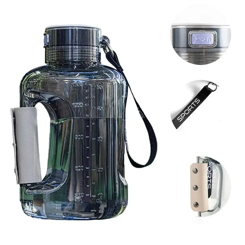 H2 420 Ml Best Selling High Ppm Hydrogen Rich Water Bottle Echogo Echo Glass Generator Bottle Ionizer With Tera Hertz