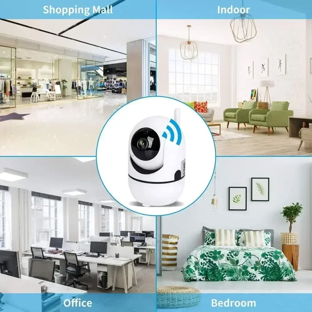 

Wifi 360 CCTV Camera Mini Pet Video Surveillance Camera with Wifi Baby Monitor Ycc365 1080P Smart Home 1620P Wireless IP Camera