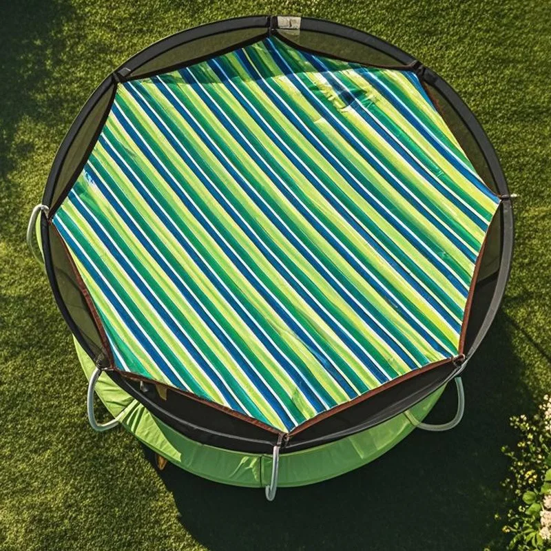 Outdoor Adult Trampoline Color Sun Canopy Indoor Commercial Jumping Bed UV Protection Shade Top