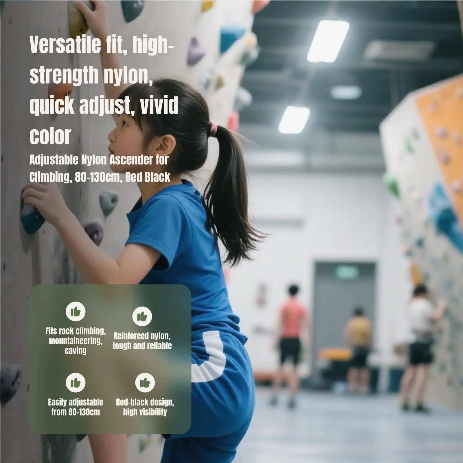 

Ремень подъемника для скалолазания, регулируемая петля для ног для скалолазания, подъемный ремень для скалолазания, спасательный ремень для ног