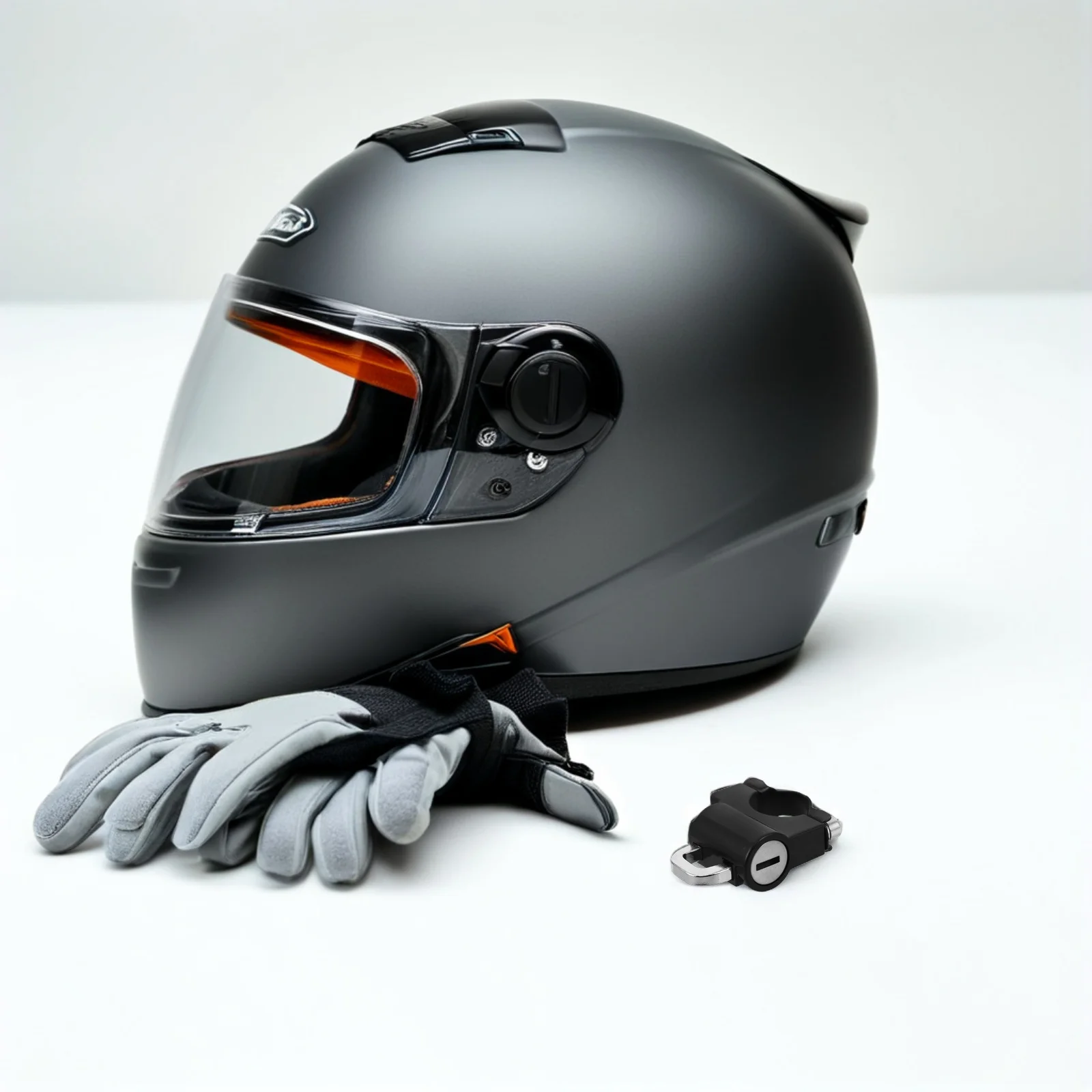 

Комплект из 4 замков для мотоцикла: крепление на руль 2.0-2.6 см, навесной замок, защита от вскрытия, антивандальный крючок, защита от кражи для велосипеда и скутера