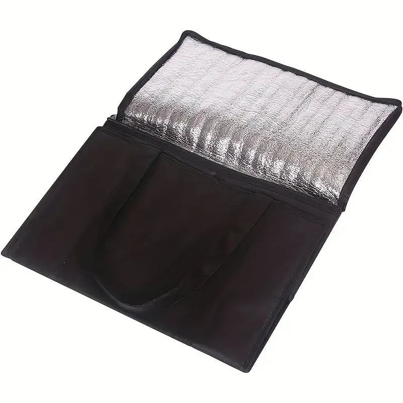 Isolierte Einkaufstüten mit großer Kapazität, faltbar, wiederverwendbar, weiche Kühltasche, leicht, für heiße und kalte Lebensmittel zum Mitnehmen