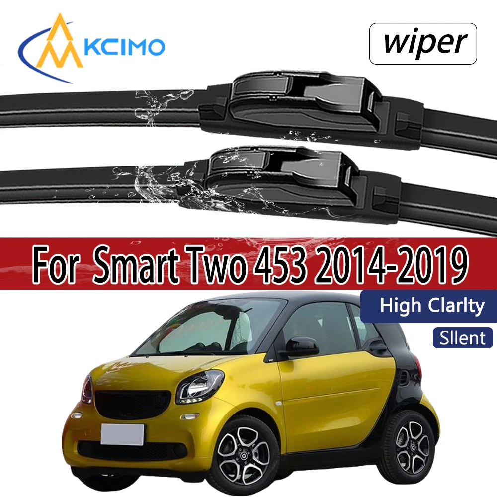 

Для Smart Two 453 2014 2015 2016 2017 2018 2019 щетки стеклоочистителя переднего стекла 2 шт. аксессуары для ветрового стекла