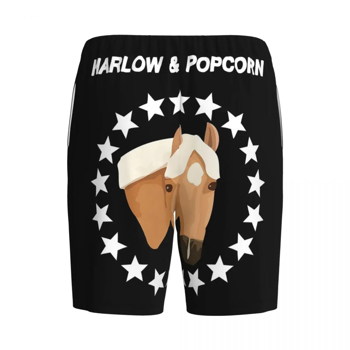 Custom Harlow And Popcorn Merch Popcorn The Pony Shorts Sleeping Pants Men Pajama Pants Lounge Sleep Sleepwear Bottoms