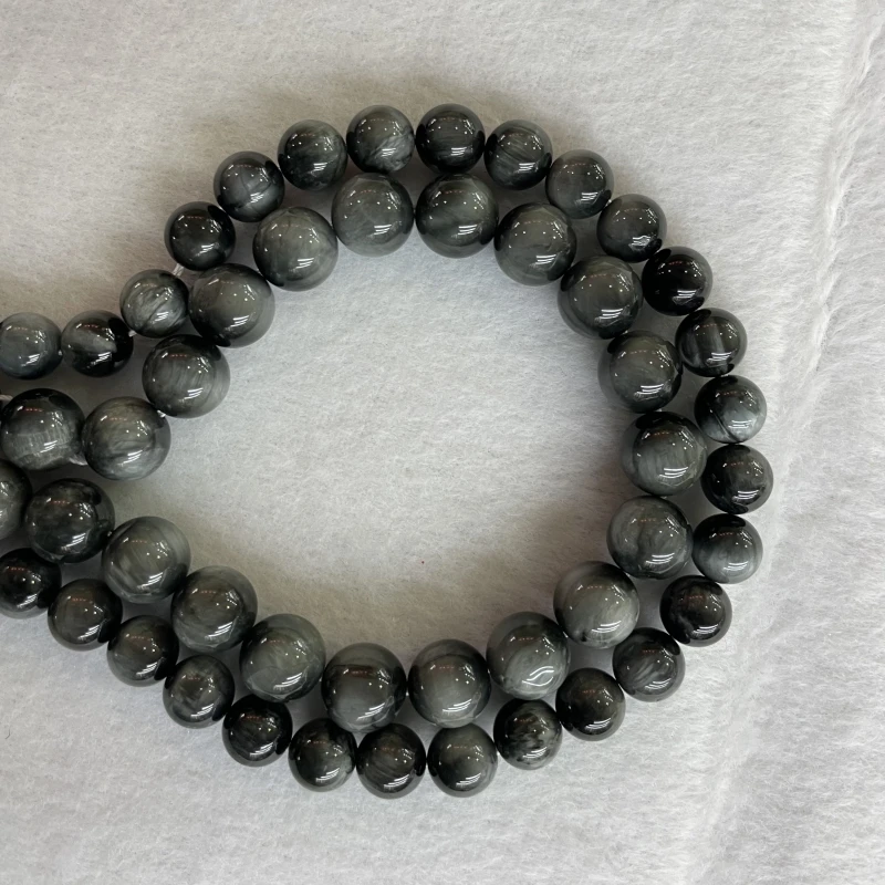 AAAA Natürliche Eagle Eye Falcon Auge Stein Perlen Für Schmuck Machen Diy 4/6/8/10/mm Runde Spacer Perlen Armbänder Zubehör 15'' – Detail 2