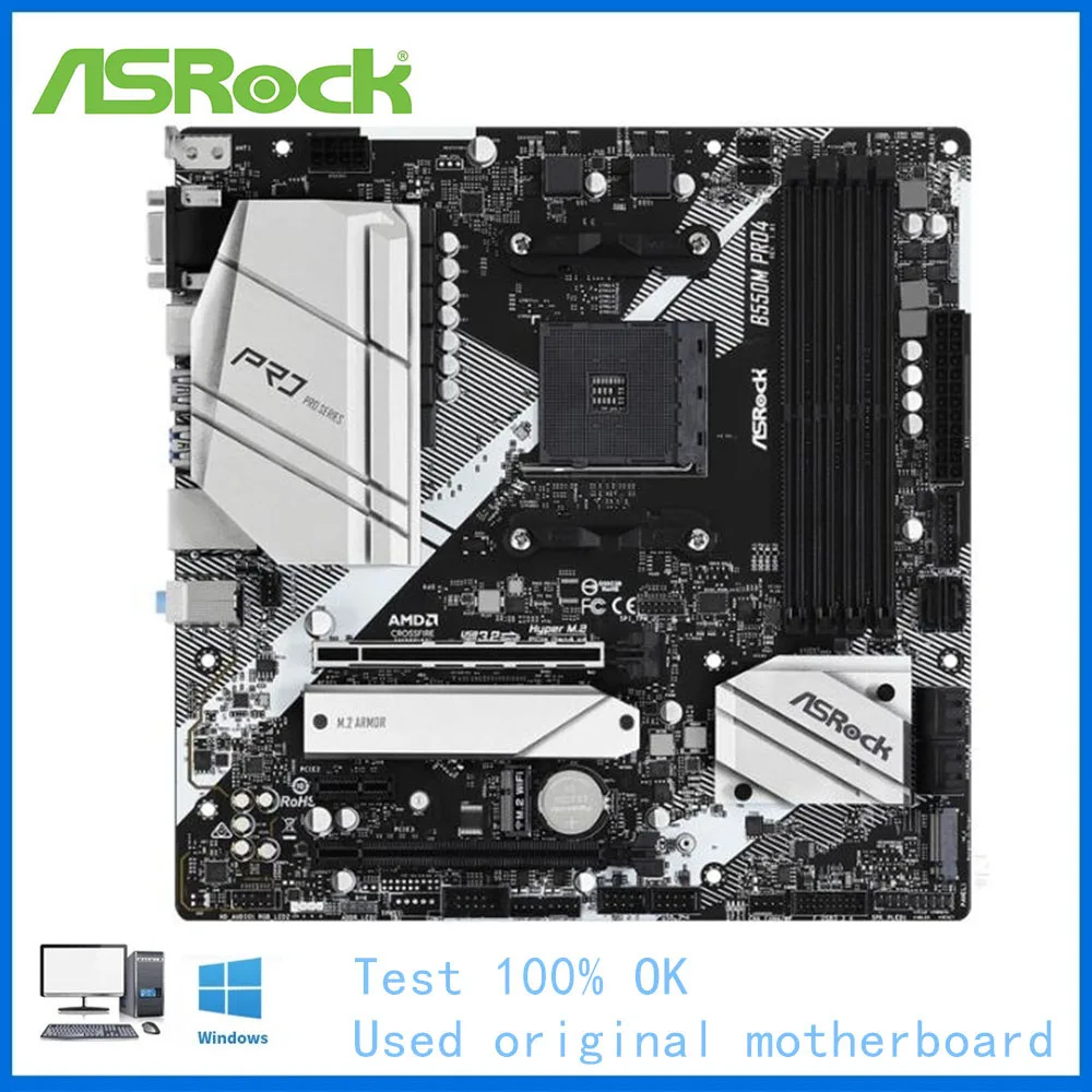 

B550M PRO4 Материнская плата AM4 DDR4
