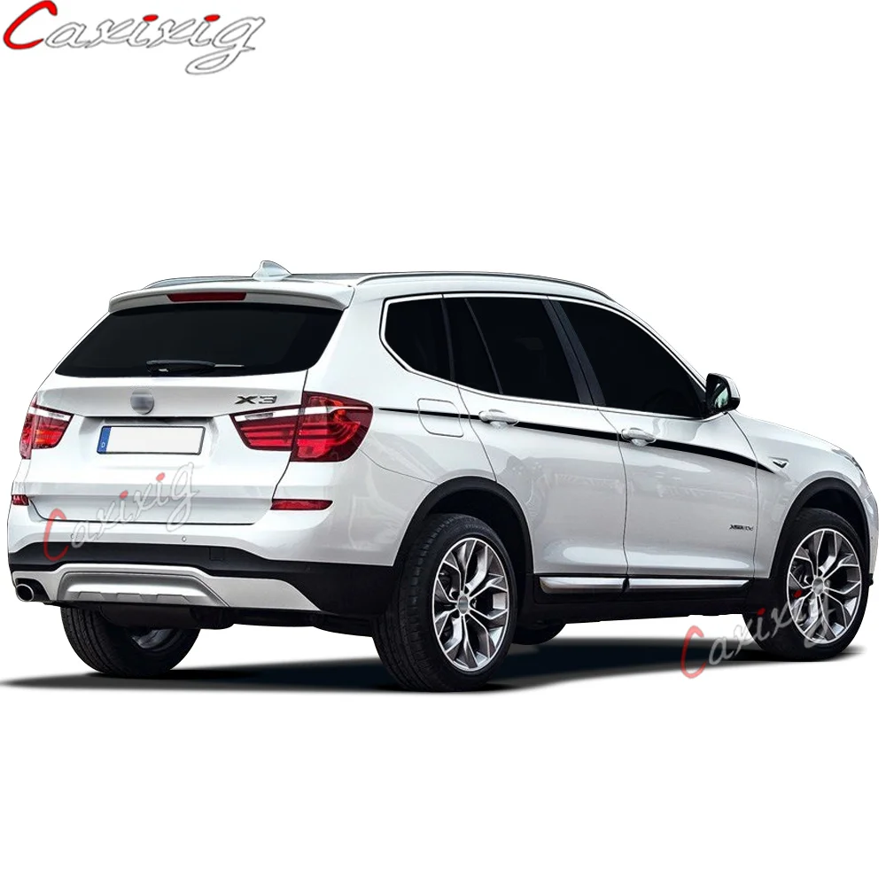 Door Side Accent Upper Stripes Sticker Waist Line Body Decal Graphics Vinyl Decoration For BMW X3 M F25 2X M Performance