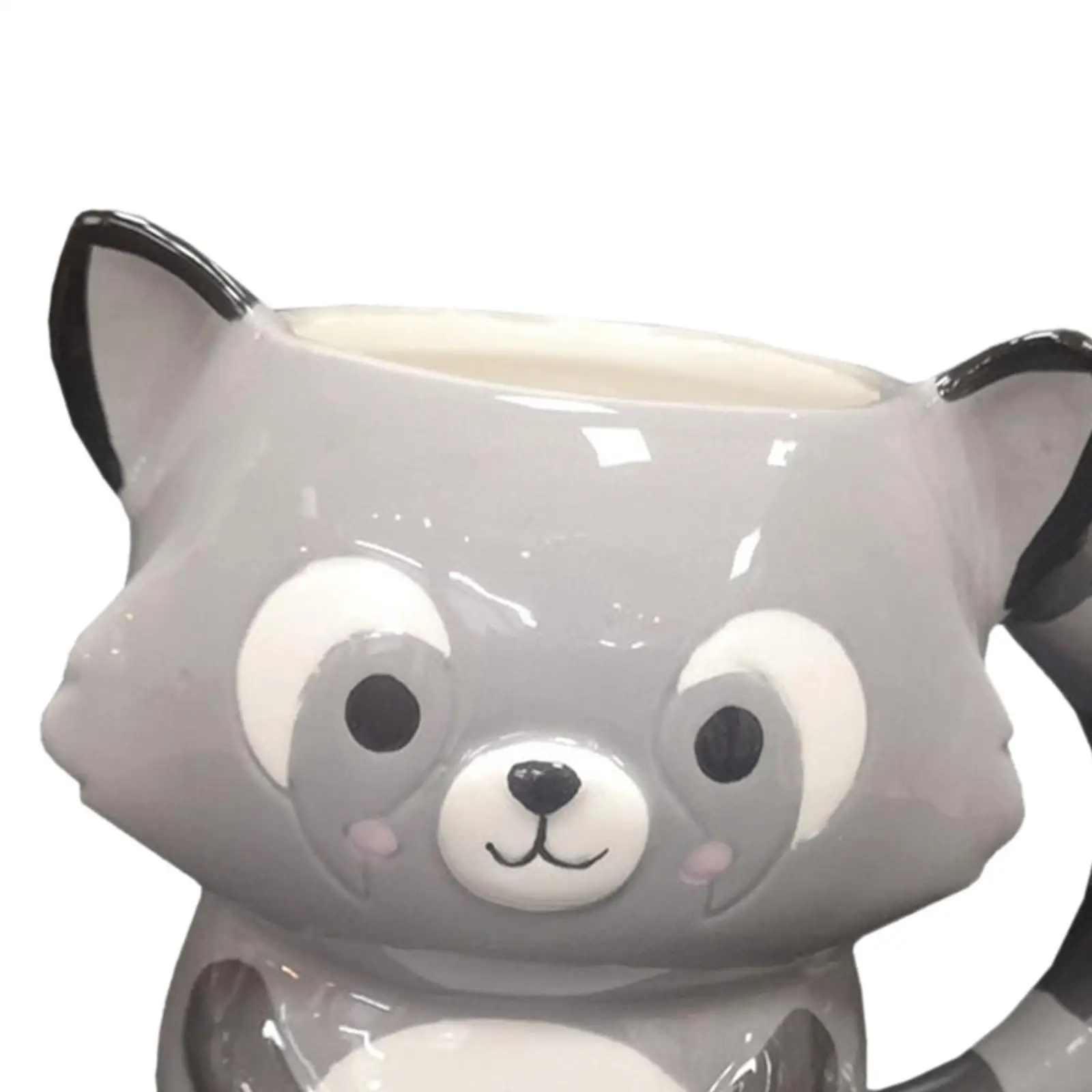 Ceramic Animal Coffee Mug Cute Bear Panda Porcelain Tea Cup 450ml Novelty Gift for Book Lovers Christmas