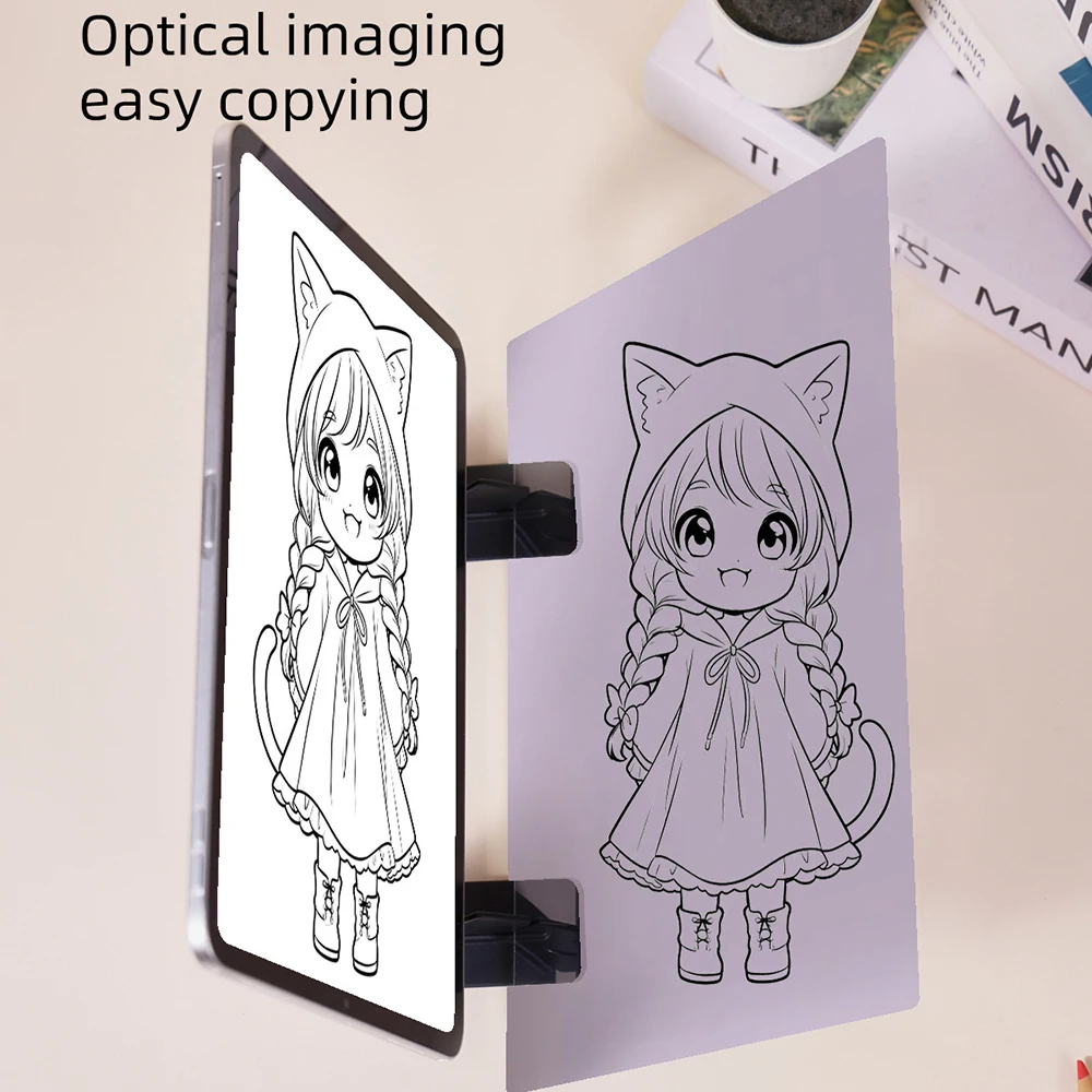 Optical Drawing Projector Sketching Tool, Portable Image Tracing Board Copy Pad for Beginner Artist Sketch Painting