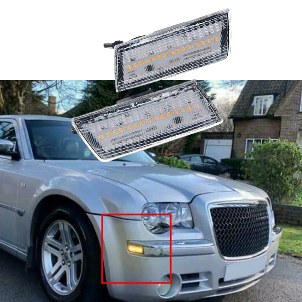 

Светодиодный боковой габаритный фонарь для Chrysler 300 300C 2005 2006 2007 2008 2009 2010 4805861AA 4805860AA CH2550125