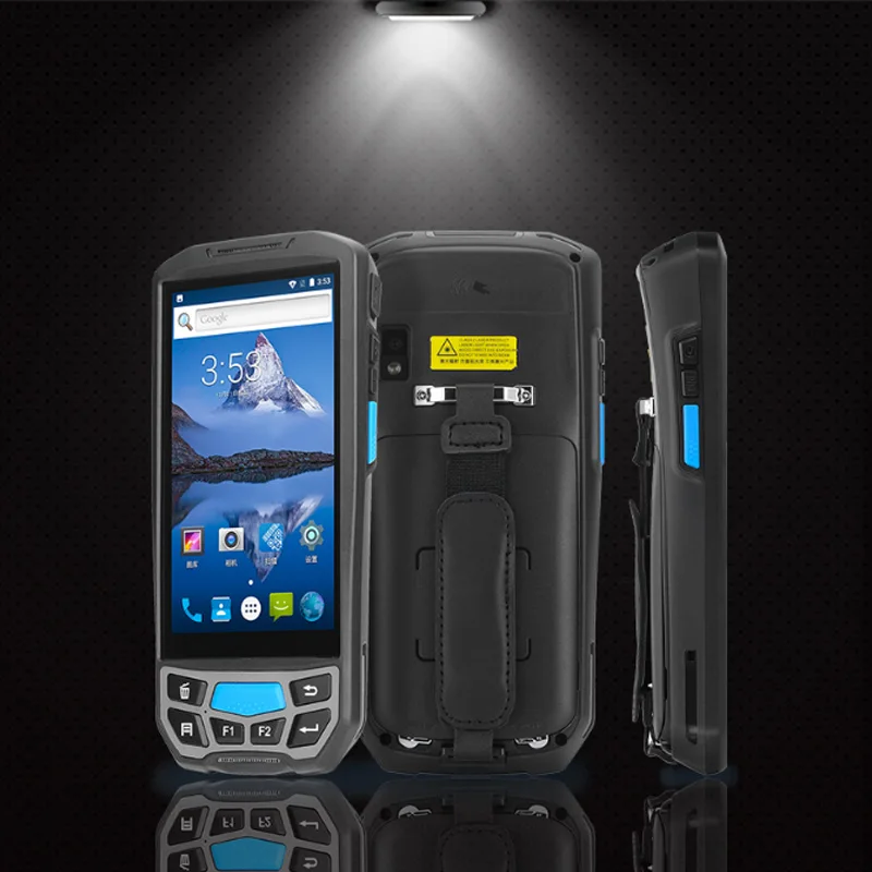 Android 8.1 FDX-B HDX 134.2kHz RFID Czytnik/Scanner znaczków na uszy dla zwierząt, PDA do zarządzania danymi o hodowli bydła, owiec, kóz i gospodarstw mlecznych.