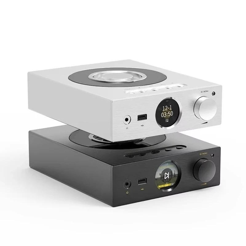 HD Hard Drive U Disk Headphone Preamp with Top Open I Interface CD Player Mobile App Control DAC 9219C Chip