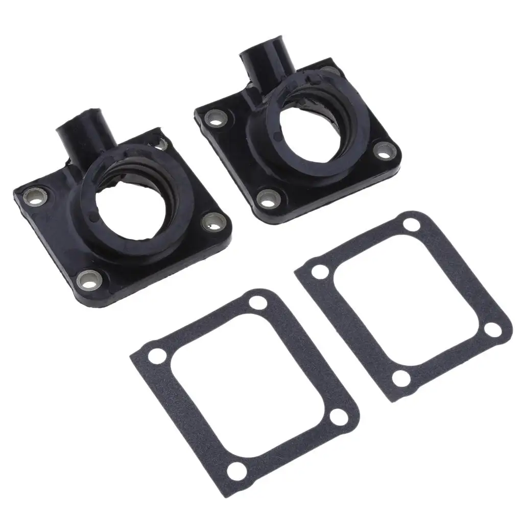 Intake Manifold Boot Gasket Set for Yamaha Banshee 350 YFZ350 1987-2006 Motorcycle Rubber Accessory