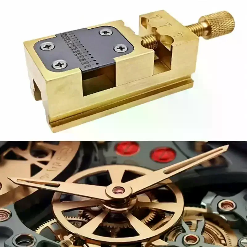 Watch Repair Fixture Pliers Watch Collet Tightening Tool Watch Head Holder Table Vice Pointer Tube Clamp Watch Repair Tools