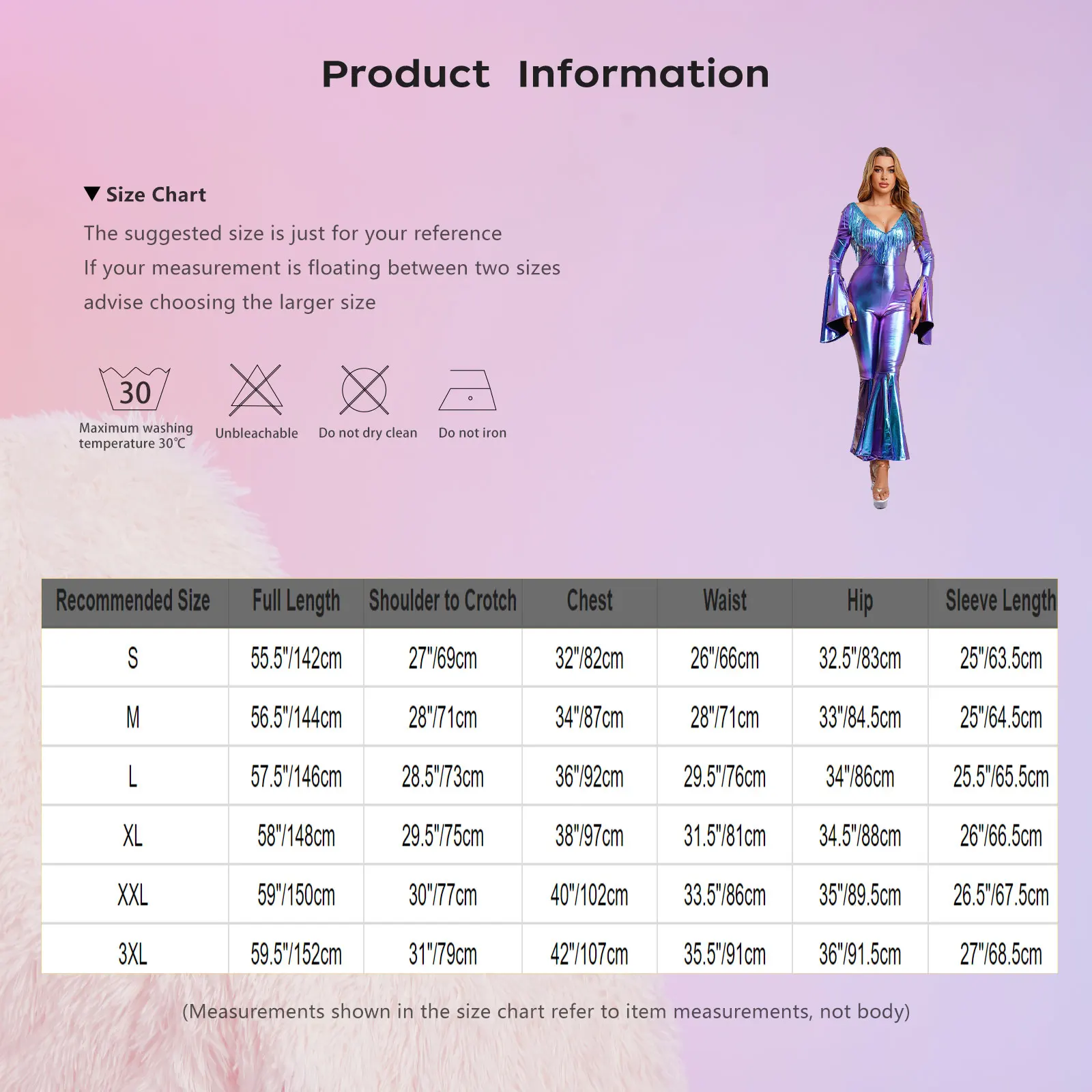 Costume Hippie d'halloween brillant pour femmes, manches longues, paillettes, glands, tenue Disco, bal des années 70 et 80, combinaison évasée, Costumes de fête