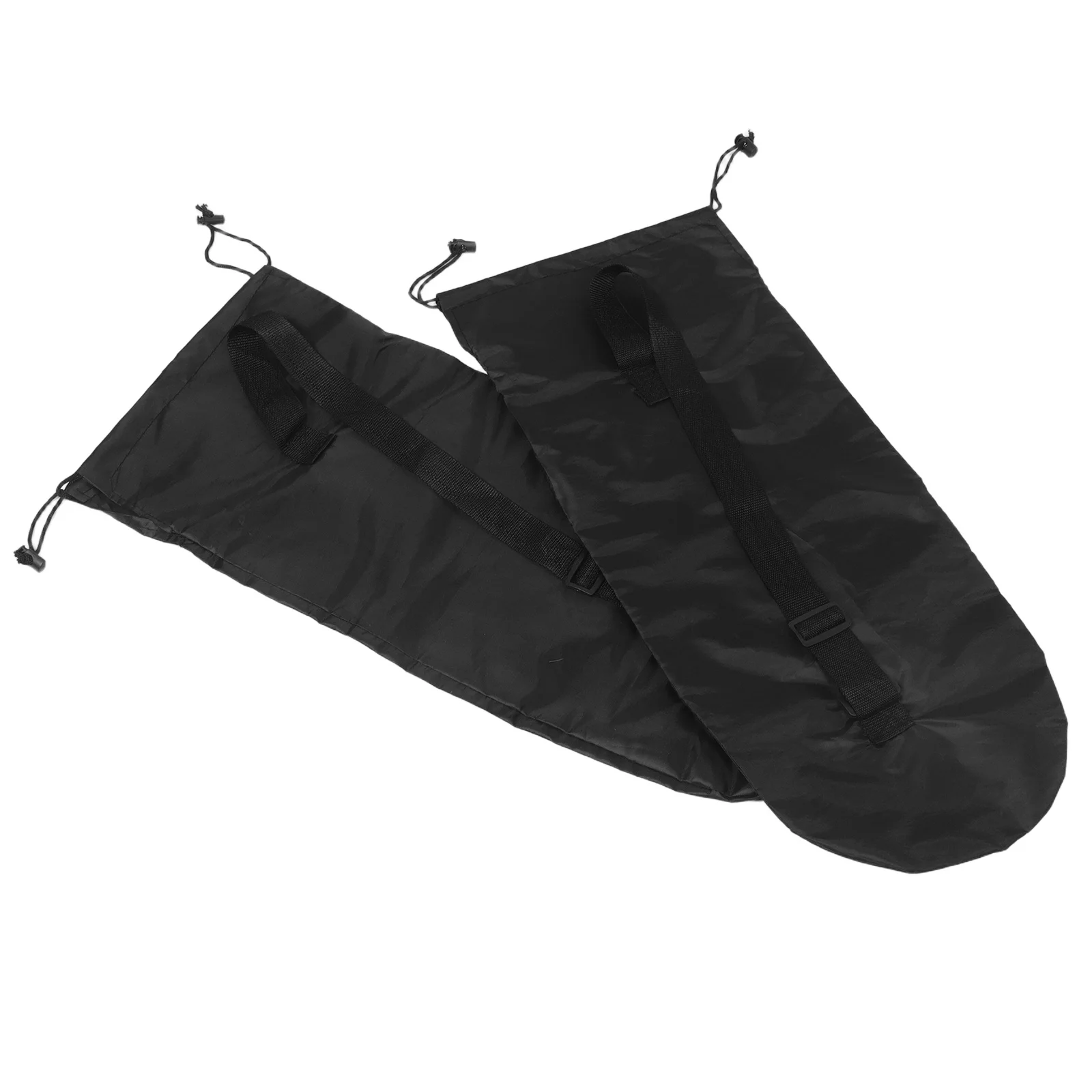 حقيبة ظهر مكونة من قطعتين من لوح التزلج المقاوم للماء وحقيبة تخزين شديدة التحمل ومنظم تروس للرجال باللون الأسود