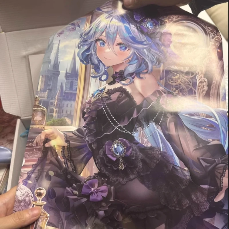 Anime Geschenkdoos Genshin Impact Furina Nahida Xiao Wanderer Haitham Lyney Hanger Postkaart Poster Papieren Kaart Speelgoed Gift