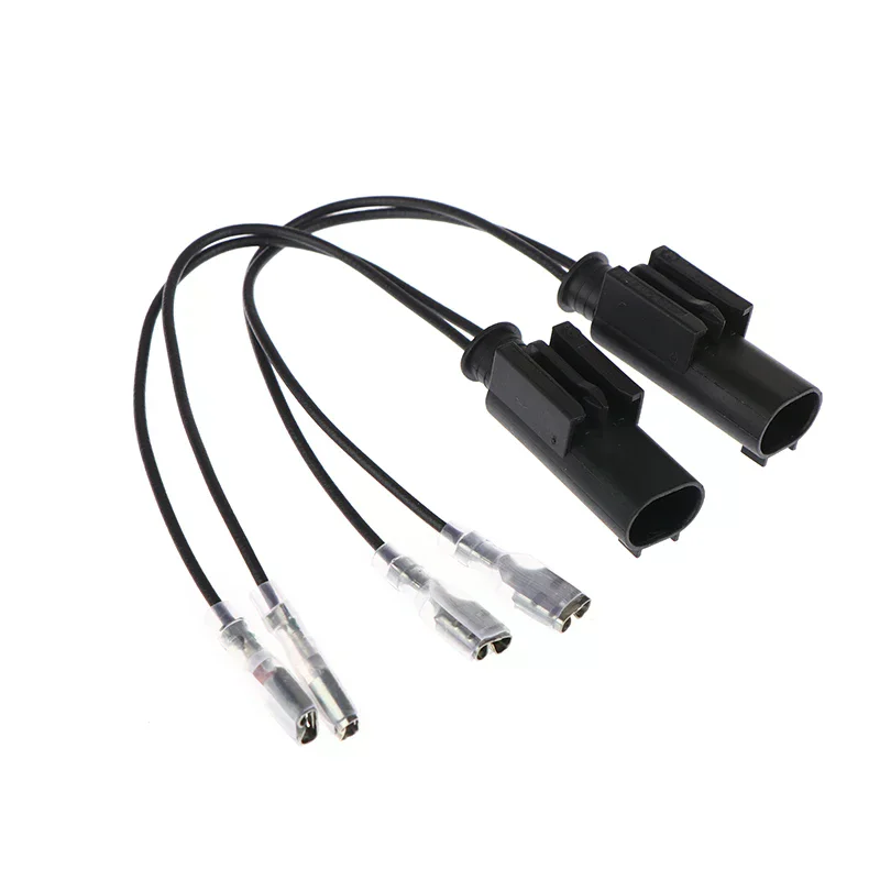 1/3Pcs For Motorcycle Adventure Modification Horn One Split Two Wire Harness Plug Accesorios Para Vehiculos Car Audio Cable