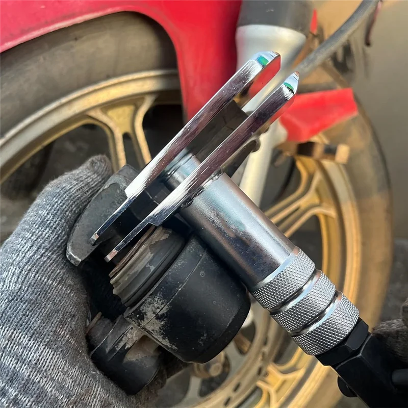 

AW-Heavy Duty Brake Caliper Compression Tool Motorcycle & Auto Caliper Spreader Piston Compressor & Brake Pad Tool Kit