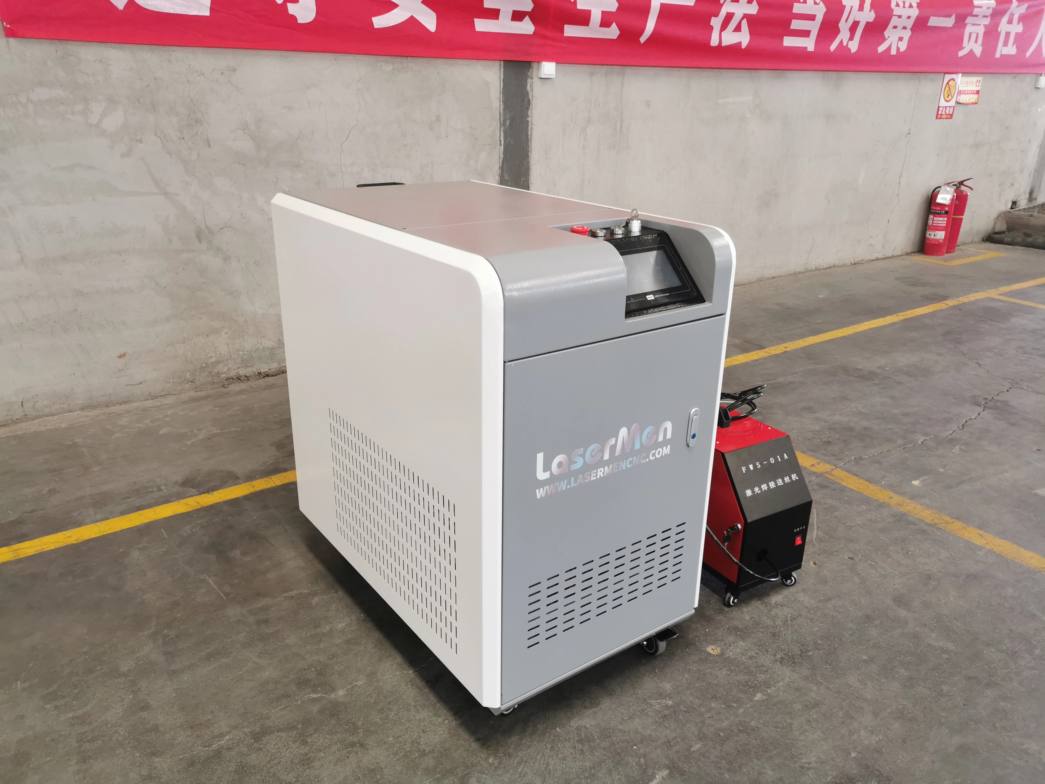 Maintenance-free 1500W 2000W 3000W Fiber Laser Double Wobble Welding Cleaning Cutting Weld Seam Cleaning 4-in-1 Machine