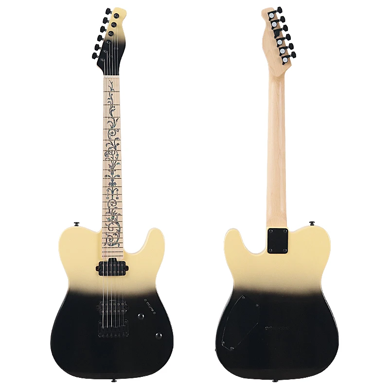 6 Strings TL Electric Guitar 39 Inch High Gloss Solid Basswood Body Canada Maple Neck Fast Delivery