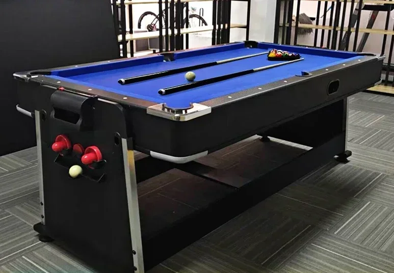 Hot SalesBilliards Table, Household Indoor Multifunctional Black 8-9 Billiards Table