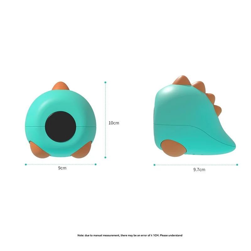 Dinosaur Baby Water Thermometer Number Shows The Newborn Swimming Pool Bath And Bathing Real-Time