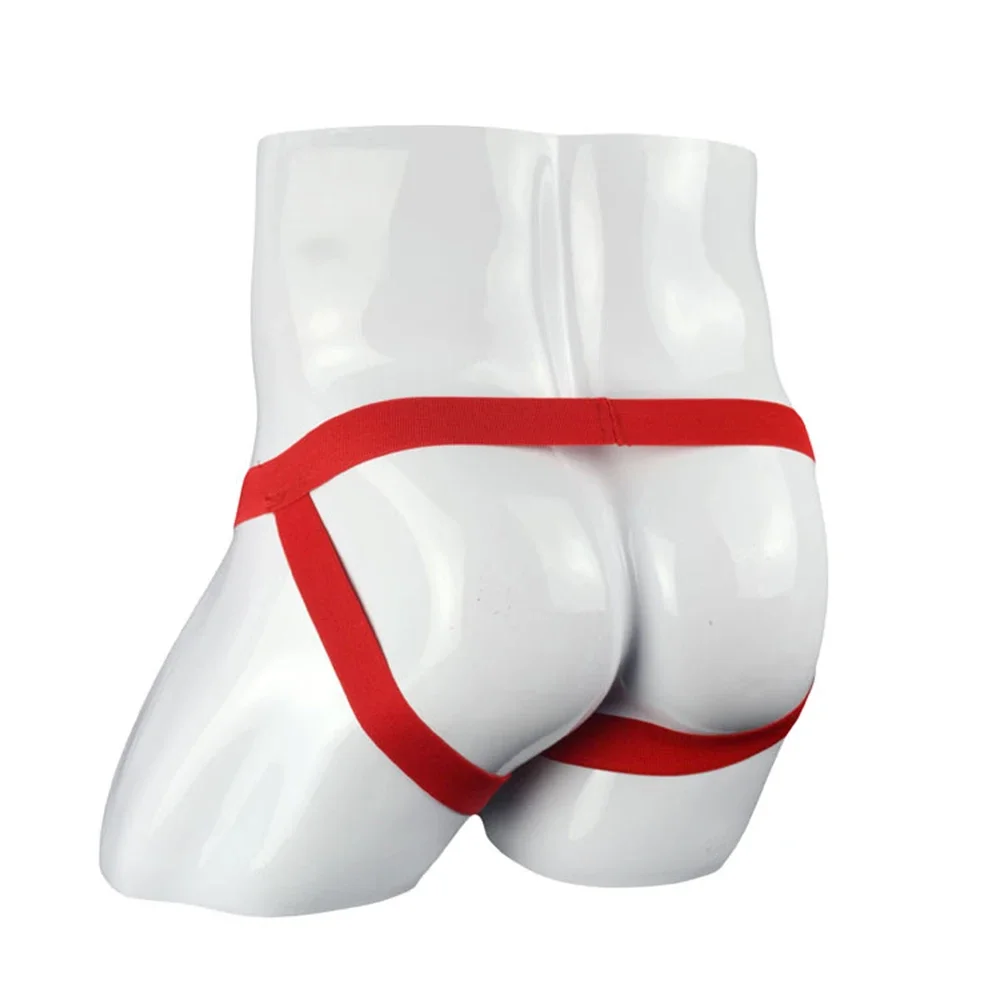 Open Crotch G Strings Man Sexy Panties Crotchless Buttocks Hollow Jockstrap Men Bandage Briefs Sex Lingerie T Back Micro Thongs