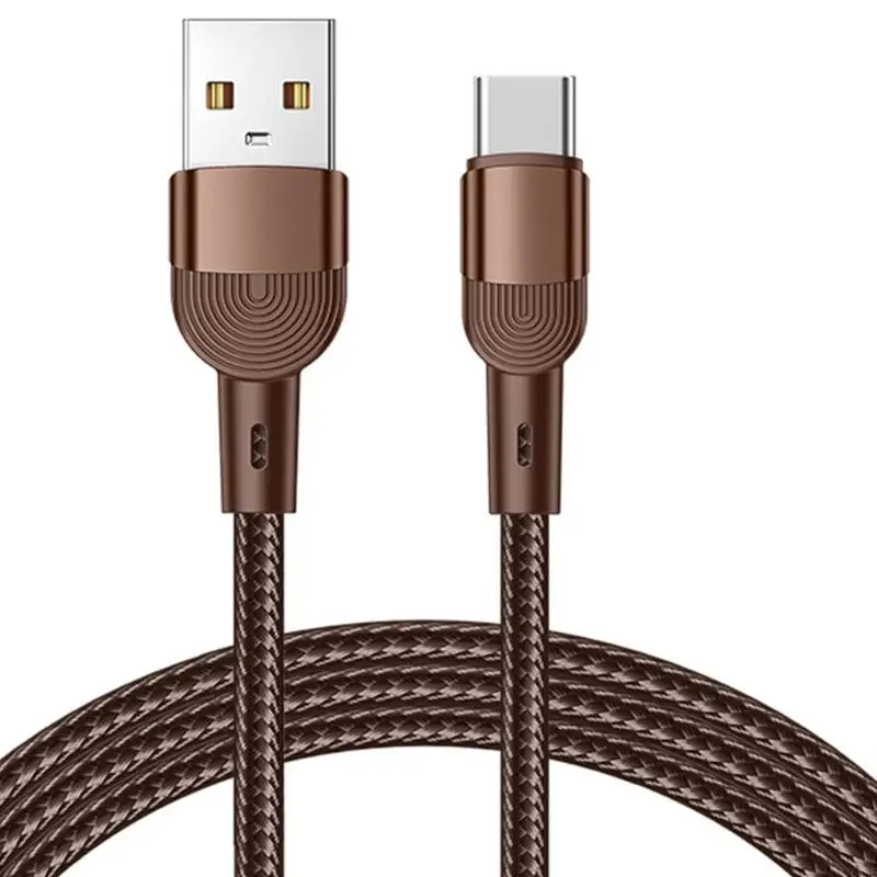 

1m/2m USB A to Type-C Cord Charging Cable for 16 15 14 Type-C Data Cord 100W 6A Fast Charging Data Sync Cable