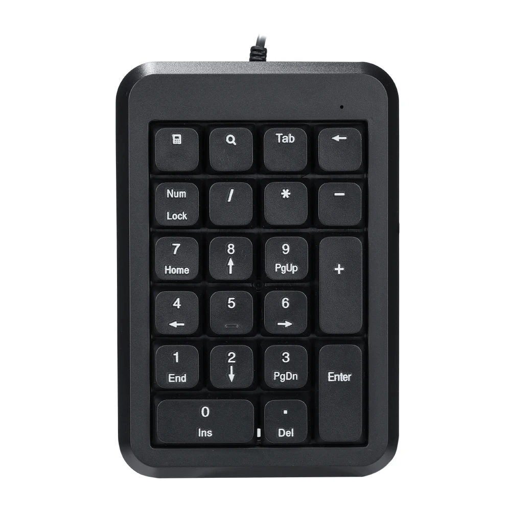 Tang Frog T23 Wired USB Numeric Keypad Portable Number Pad for Financial Accounting Cash Register Office Laptop Desktop PC