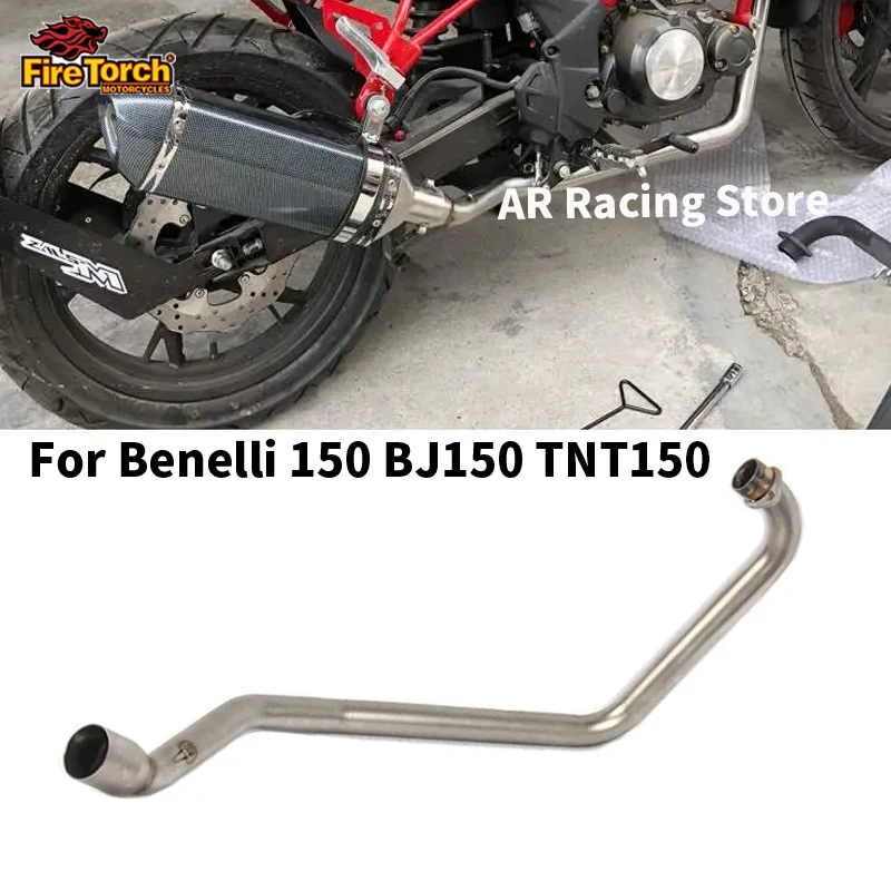 

Slip For Benelli 150 BJ150 TNT150 Exhaust Huanglong BJ150 Motorcycle Exhaust Front Link Pipe Modified Escape Moto Muffler Tube