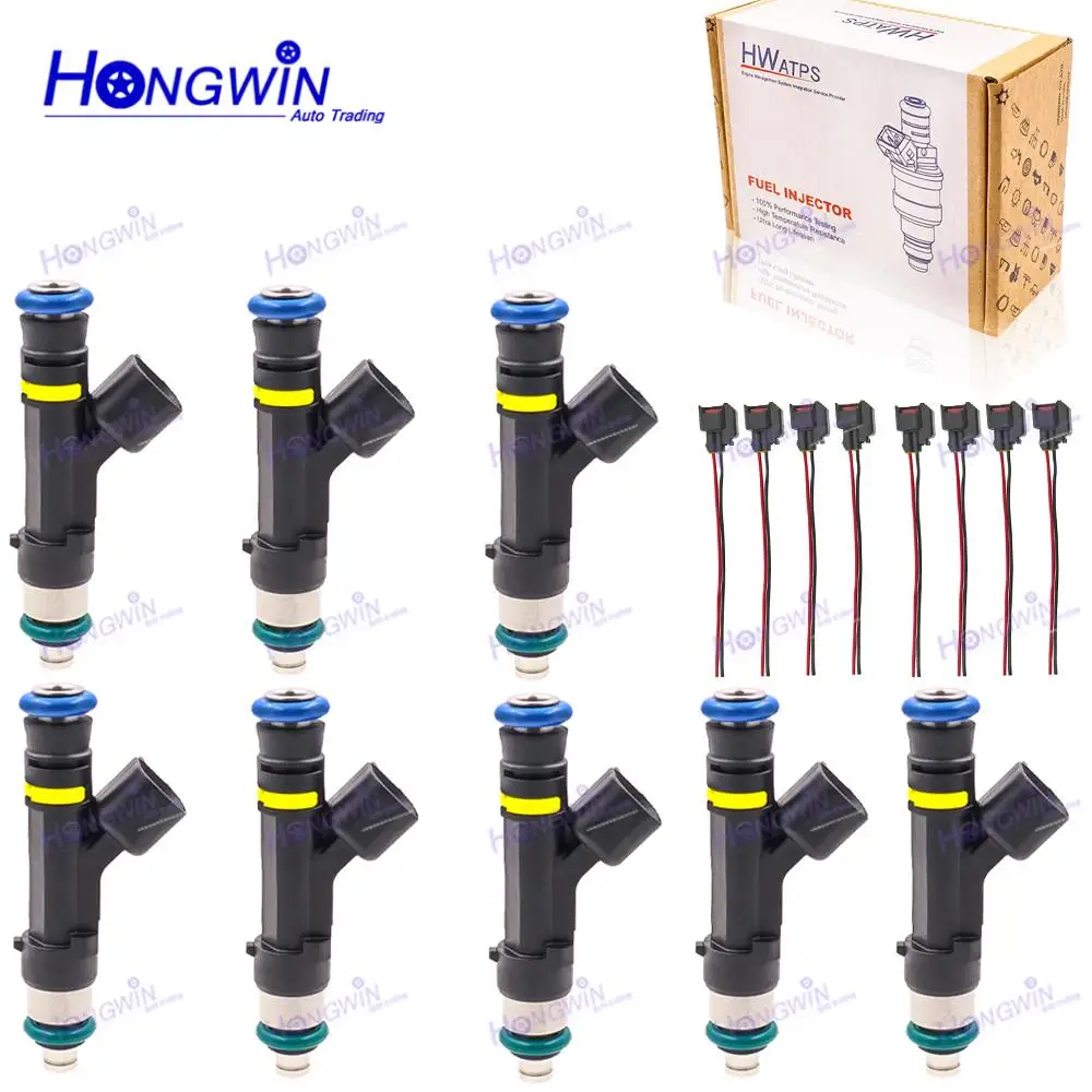 

8 шт. 0280158138 FJ997 новая заглушка провода топливной форсунки для Ford F-150 F-250 F-350 E-250 E-450 Lincoln Mark 7C3Z9F593A