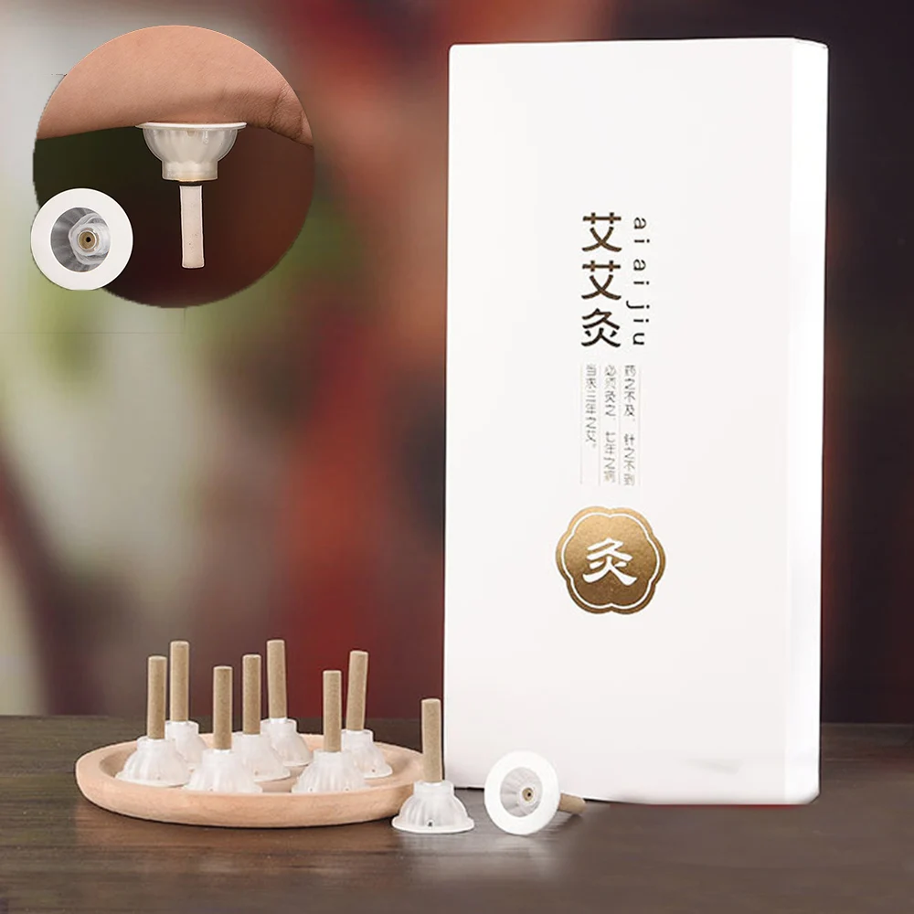 64pcs moxa sticks Moxibustion Patch Moxa Moxibustion In gift Box
