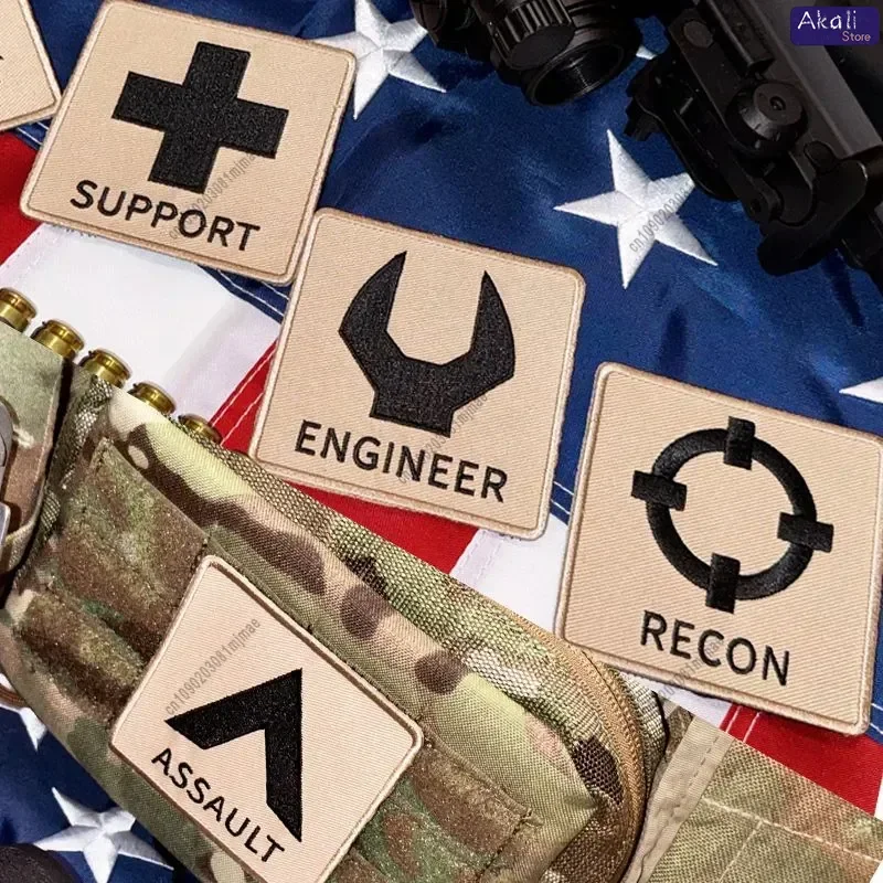 

Тактический набор военных нашивок, вышитый значок, нашивки на липучке, украшение для боевого снаряжения для куртки, рюкзака, униформы, коллекционеров