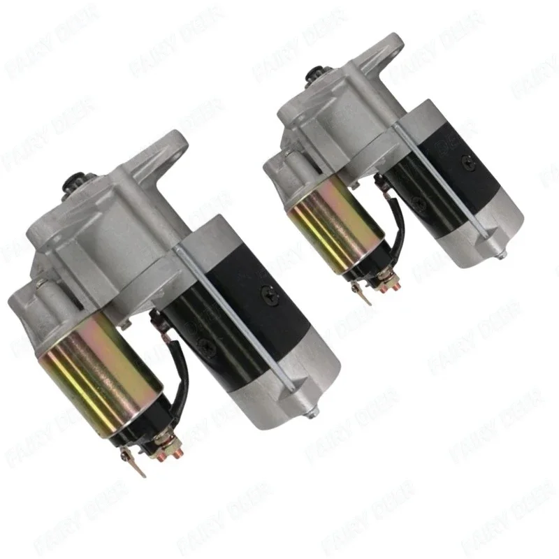 Excavador Startering Motor E70B 4D32 M002T64272 M002T64271 859096 Excavator Starter Motor