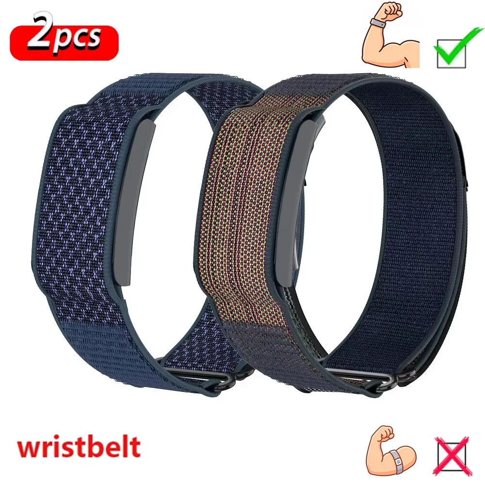 Für Amazfit Helio Einstellbare Nylon Arm Strap Atmungsaktive Sport Bands für Fitness Tracker Ersatz correa amazfit helio straps