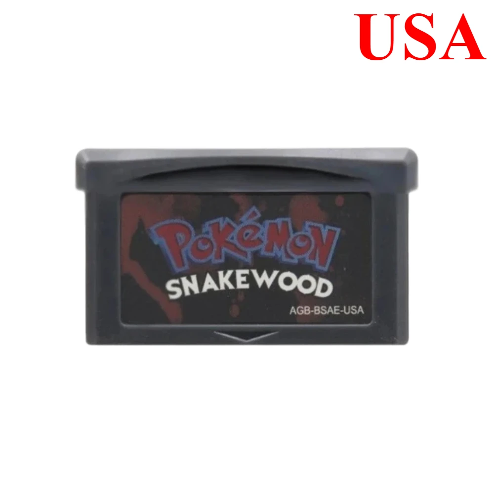 22 verschiedene Pokémon GBA-Spielmodule: FireRed, LeafGreen, Ruby, Sapphire, Emerald, Snakewood, Clover für Game Boy GBA / GBA SP / NDS / NDSL – Detail 22