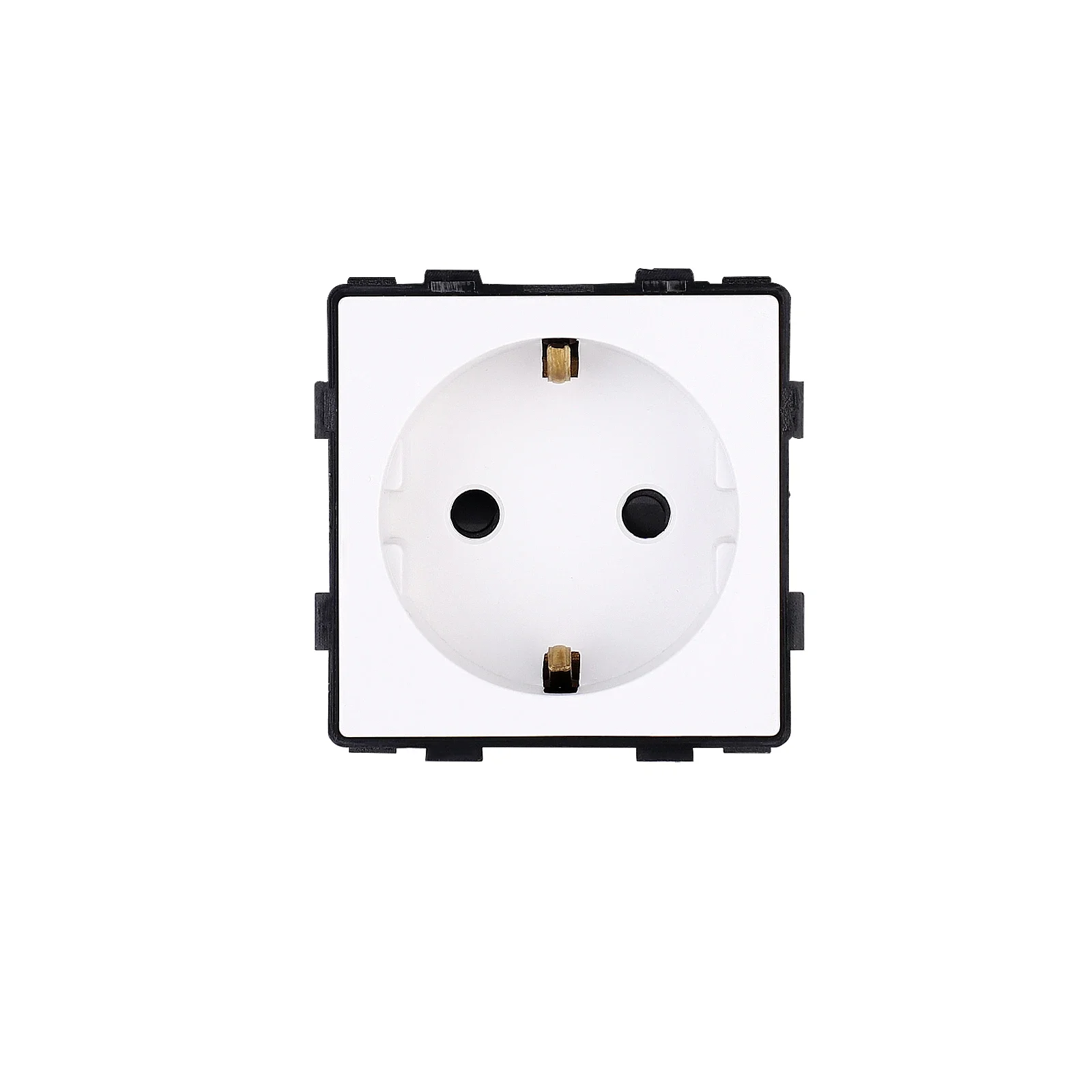 Bingoelec EU Standard Tuya WiFi Thermostat Part Glass Panel Parts Wall Socket USB TypeC Port Function Keys White DIY Module Part