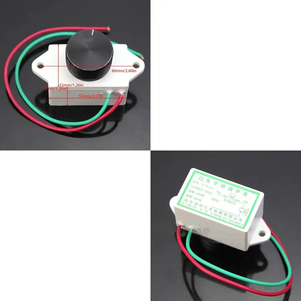 220V 300W AC Electronic Motor Speed Control controller Switch Regulation Hot